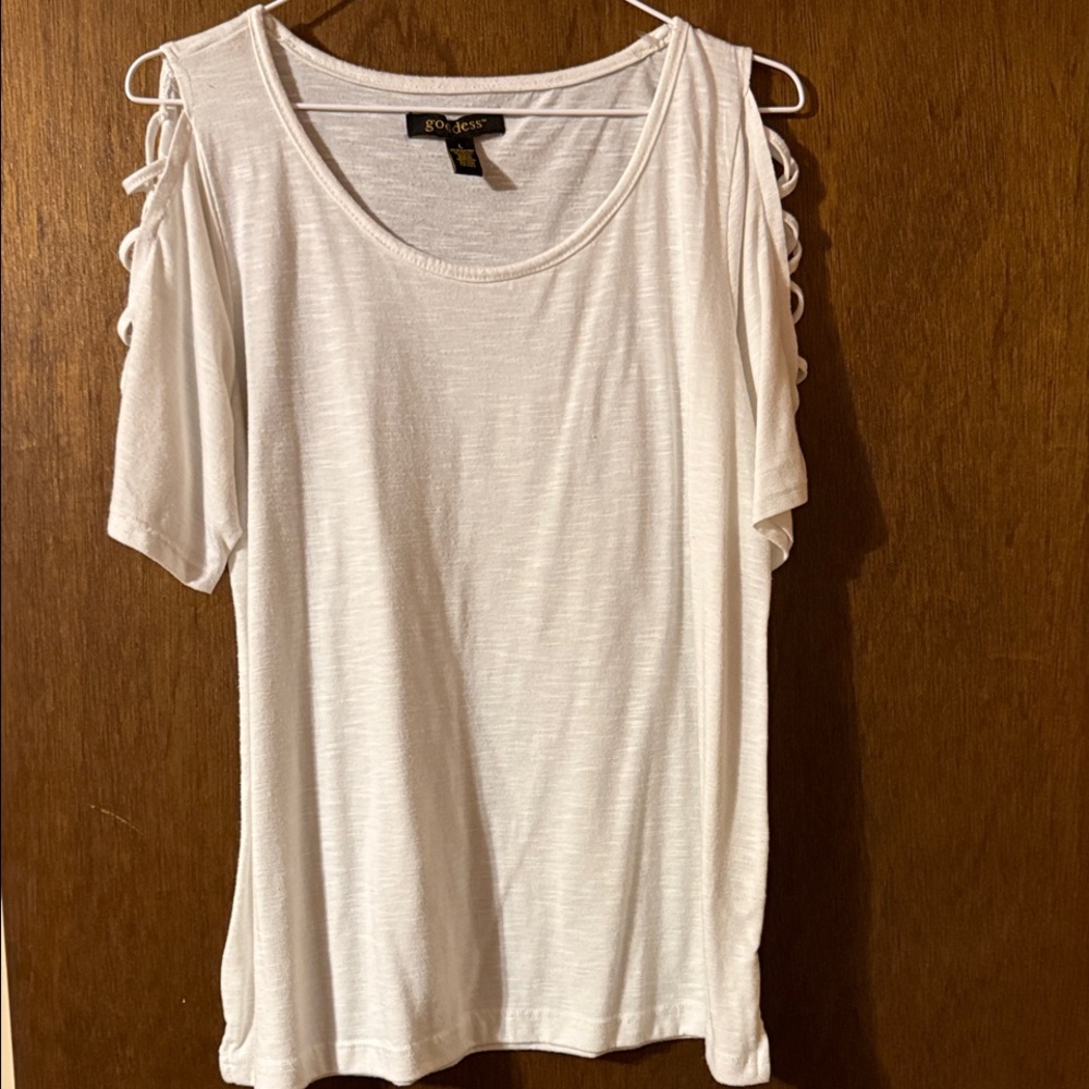Classic White Short Sleeve Women's Tee